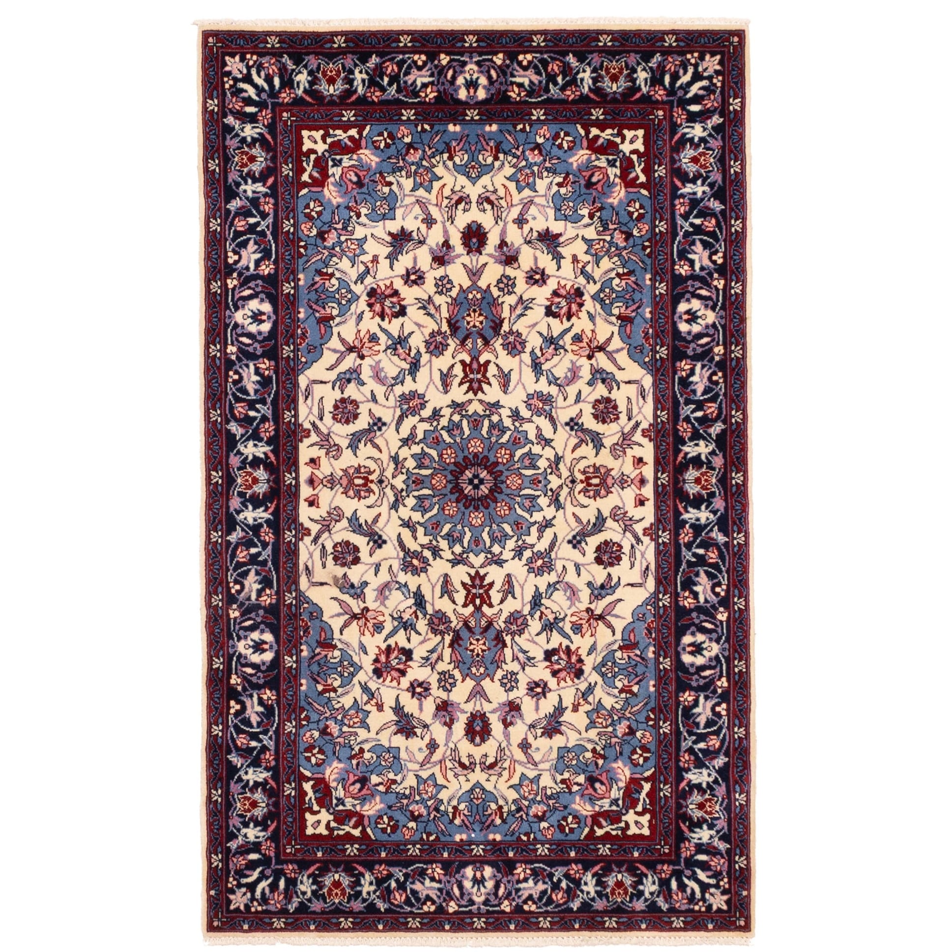 Ecarpetgallery Hand Knotted Pako Persian 18 Of 20 Cream Wool Rug 30 X 51