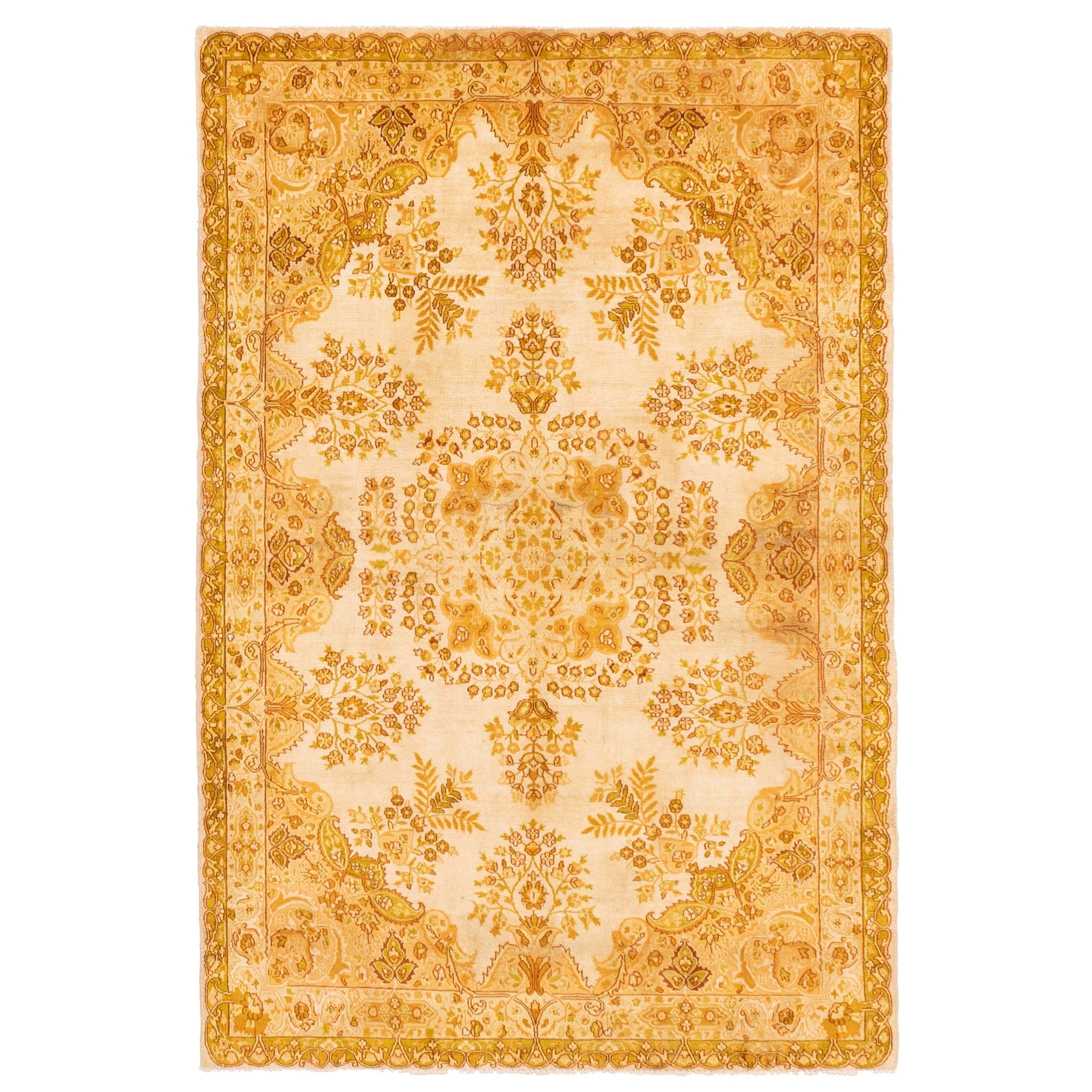 Ecarpetgallery Hand Knotted Pako Persian 18 Of 20 Ivory Wool Rug 40 X 60