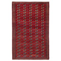 Ecarpetgallery Hand Knotted Peshawar Bokhara Red Wool Rug 48 X 71