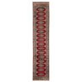 Ecarpetgallery Hand Knotted Peshawar Bokhara Red Wool Rug 22 X 102