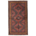 Ecarpetgallery Hand Knotted Rizbaft Black Wool Rug 34 X 64