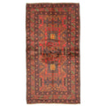 Ecarpetgallery Hand Knotted Rizbaft Brown Wool Rug 32 X 60