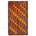 Ecarpetgallery Hand Knotted Rizbaft Brown Wool Rug 37 X 64