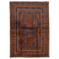 Ecarpetgallery Hand Knotted Rizbaft Dark Brown Wool Rug 310 X 56