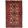 Ecarpetgallery Hand Knotted Rizbaft Dark Grey Wool Rug 37 X 60