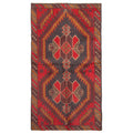 Ecarpetgallery Hand Knotted Rizbaft Dark Grey Wool Rug 36 X 65