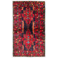 Ecarpetgallery Hand Knotted Rizbaft Dark Navy Wool Rug 38 X 65