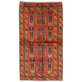 Ecarpetgallery Hand Knotted Rizbaft Dark Red Wool Rug 32 X 511