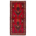 Ecarpetgallery Hand Knotted Rizbaft Dark Red Wool Rug 210 X 63