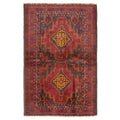 Ecarpetgallery Hand Knotted Rizbaft Dark Red Wool Rug 39 X 59