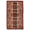 Ecarpetgallery Hand Knotted Rizbaft Grey Wool Rug 37 X 62