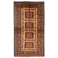 Ecarpetgallery Hand Knotted Rizbaft Light Brown Wool Rug 34 X 62