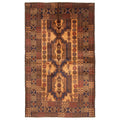 Ecarpetgallery Hand Knotted Rizbaft Light Brown Wool Rug 37 X 511