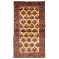Ecarpetgallery Hand Knotted Rizbaft Light Brown Wool Rug 36 X 65