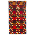 Ecarpetgallery Hand Knotted Rizbaft Multi Color Wool Rug 33 X 63