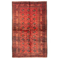 Ecarpetgallery Hand Knotted Rizbaft Red Wool Rug 38 X 511