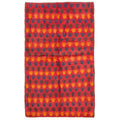 Ecarpetgallery Hand Knotted Rizbaft Red Wool Rug 38 X 62