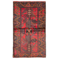 Ecarpetgallery Hand Knotted Rizbaft Red Wool Rug 33 X 511