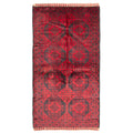 Ecarpetgallery Hand Knotted Rizbaft Red Wool Rug 36 X 69