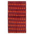 Ecarpetgallery Hand Knotted Rizbaft Red Wool Rug 35 X 63