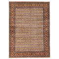 Ecarpetgallery Hand Knotted Royal Mahal Cream Wool Rug 81 X 110