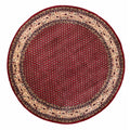 Ecarpetgallery Hand Knotted Royal Mahal Red Wool Rug 57 X 57
