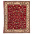 Ecarpetgallery Hand Knotted Royal Mahal Red Wool Rug 82 X 99