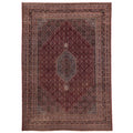 Ecarpetgallery Hand Knotted Royal Mahal Red Wool Rug 910 X 139