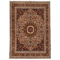 Ecarpetgallery Hand Knotted Royal Mahal Tan Wool Rug 58 X 77