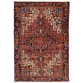 Ecarpetgallery Hand Knotted Sarabi Dark Copper Wool Rug 71 X 103