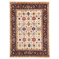 Ecarpetgallery Hand Knotted Serapi Heritage Cream Wool Rug 89 X 121