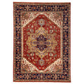 Ecarpetgallery Hand Knotted Serapi Heritage Dark Copper Wool Rug 100 X 136