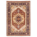 Ecarpetgallery Hand Knotted Serapi Heritage Dark Red Wool Rug 40 X 59