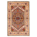 Ecarpetgallery Hand Knotted Serapi Heritage Light Blue Wool Rug 310 X 61
