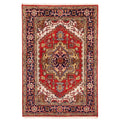 Ecarpetgallery Hand Knotted Serapi Heritage Light Red Wool Rug 40 X 511