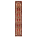 Ecarpetgallery Hand Knotted Serapi Heritage Light Red Wool Rug 26 X 235