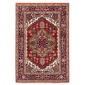 Ecarpetgallery Hand Knotted Serapi Heritage Red Wool Rug 40 X 511