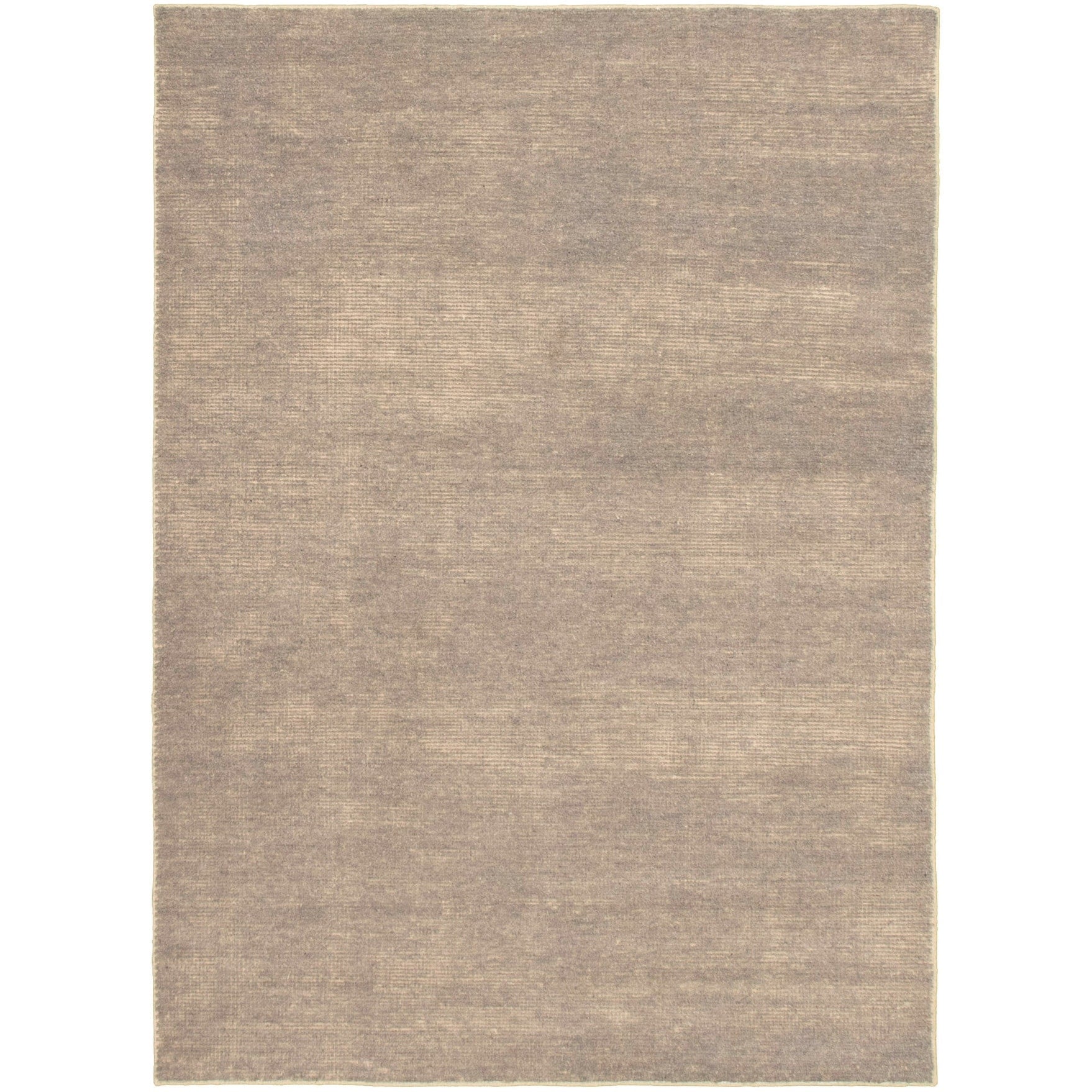 Ecarpetgallery Hand Knotted Tangier Grey Wool Rug 54 X 75