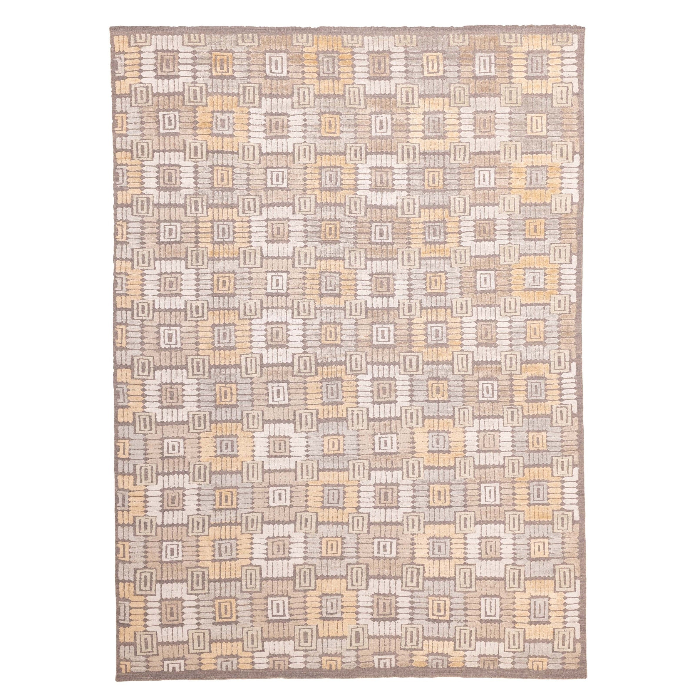 Ecarpetgallery Hand Knotted Tangier Taupe Wool Rug 811 X 123