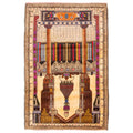 Ecarpetgallery Hand Knotted Teimani Beige Wool Rug 211 X 46