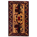 Ecarpetgallery Hand Knotted Teimani Beige Wool Rug 39 X 67