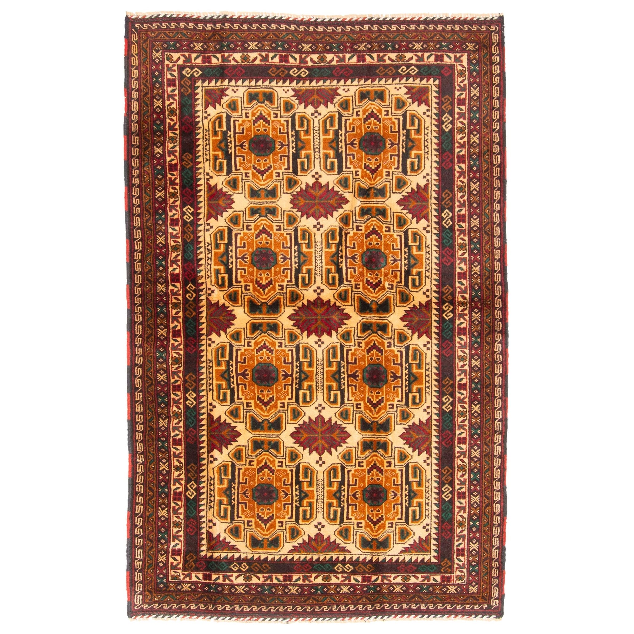 Ecarpetgallery Hand Knotted Teimani Beige Wool Rug 311 X 65