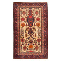 Ecarpetgallery Hand Knotted Teimani Beige Wool Rug 30 X 411