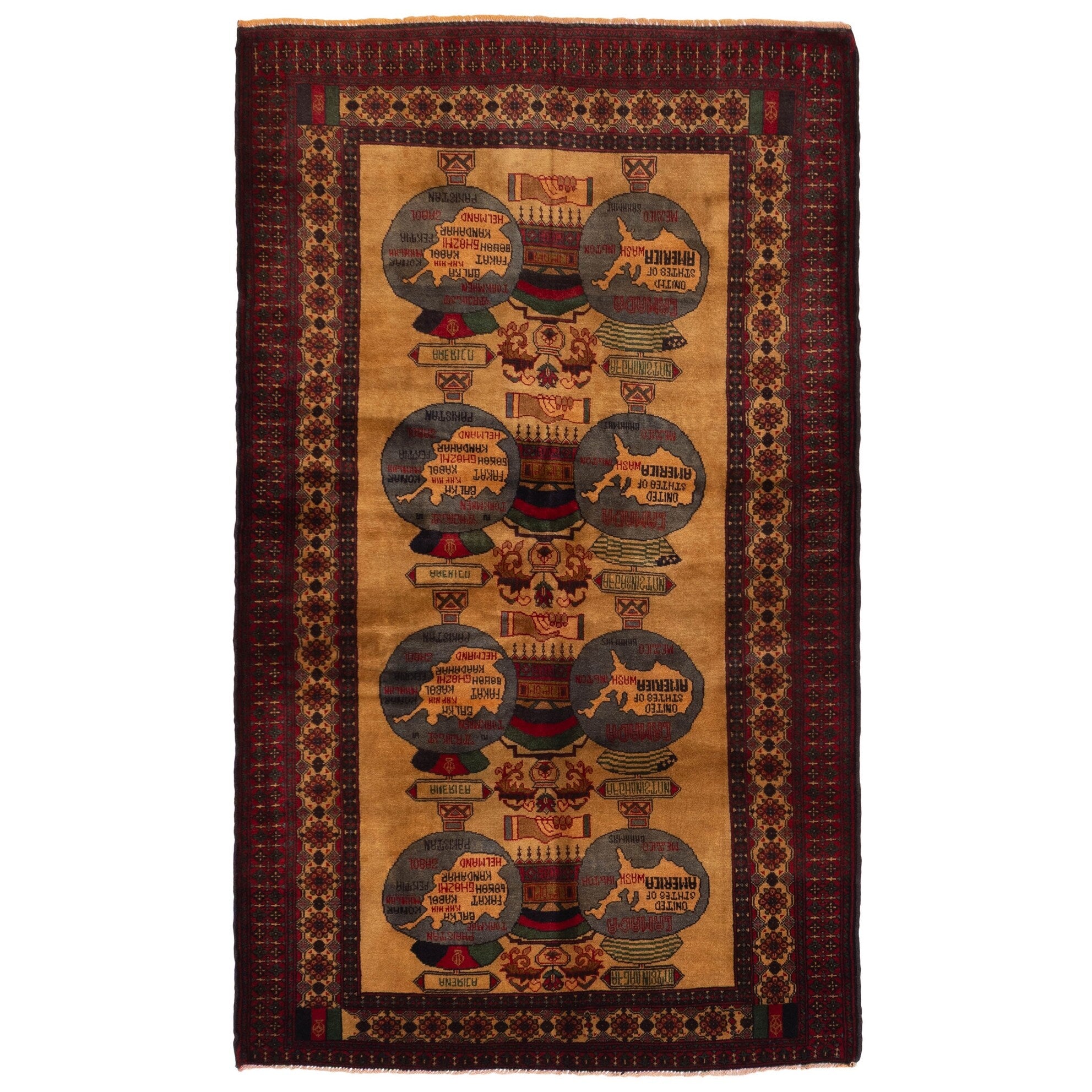 Ecarpetgallery Hand Knotted Teimani Beige Wool Rug 311 X 67