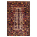 Ecarpetgallery Hand Knotted Teimani Beige Wool Rug 33 X 49
