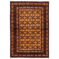 Ecarpetgallery Hand Knotted Teimani Beige Dark Red Wool Rug 42 X 60