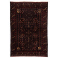 Ecarpetgallery Hand Knotted Teimani Black Wool Rug 46 X 67