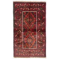 Ecarpetgallery Hand Knotted Teimani Black Wool Rug 37 X 66