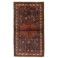 Ecarpetgallery Hand Knotted Teimani Black Wool Rug 38 X 67