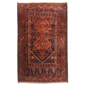 Ecarpetgallery Hand Knotted Teimani Black Wool Rug 211 X 49